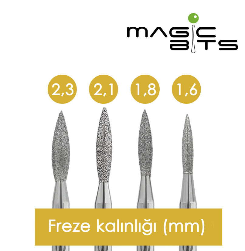 Magic Bits Diamond Flame D=2.3 mm