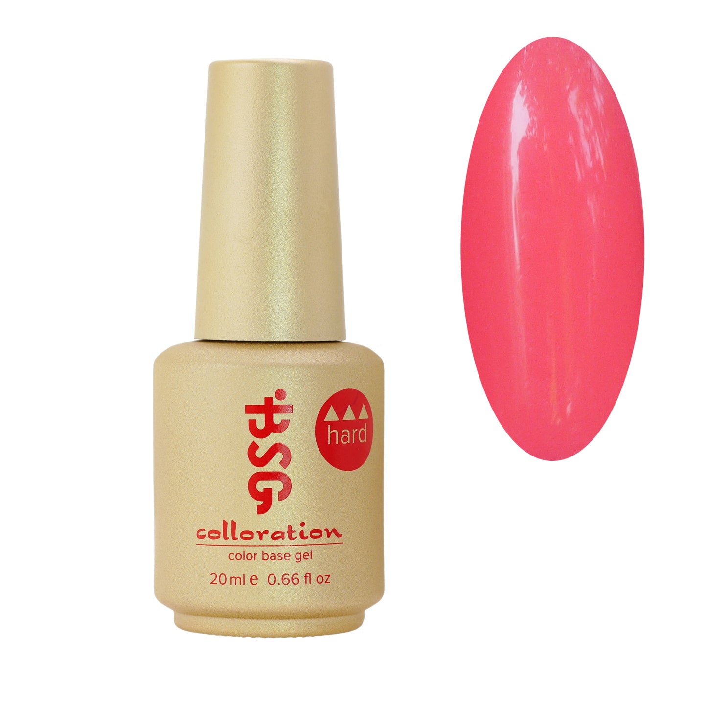 BSG Colloration HARD №41 - Neon Coral Pink (20 mL / 0.68 fl oz)