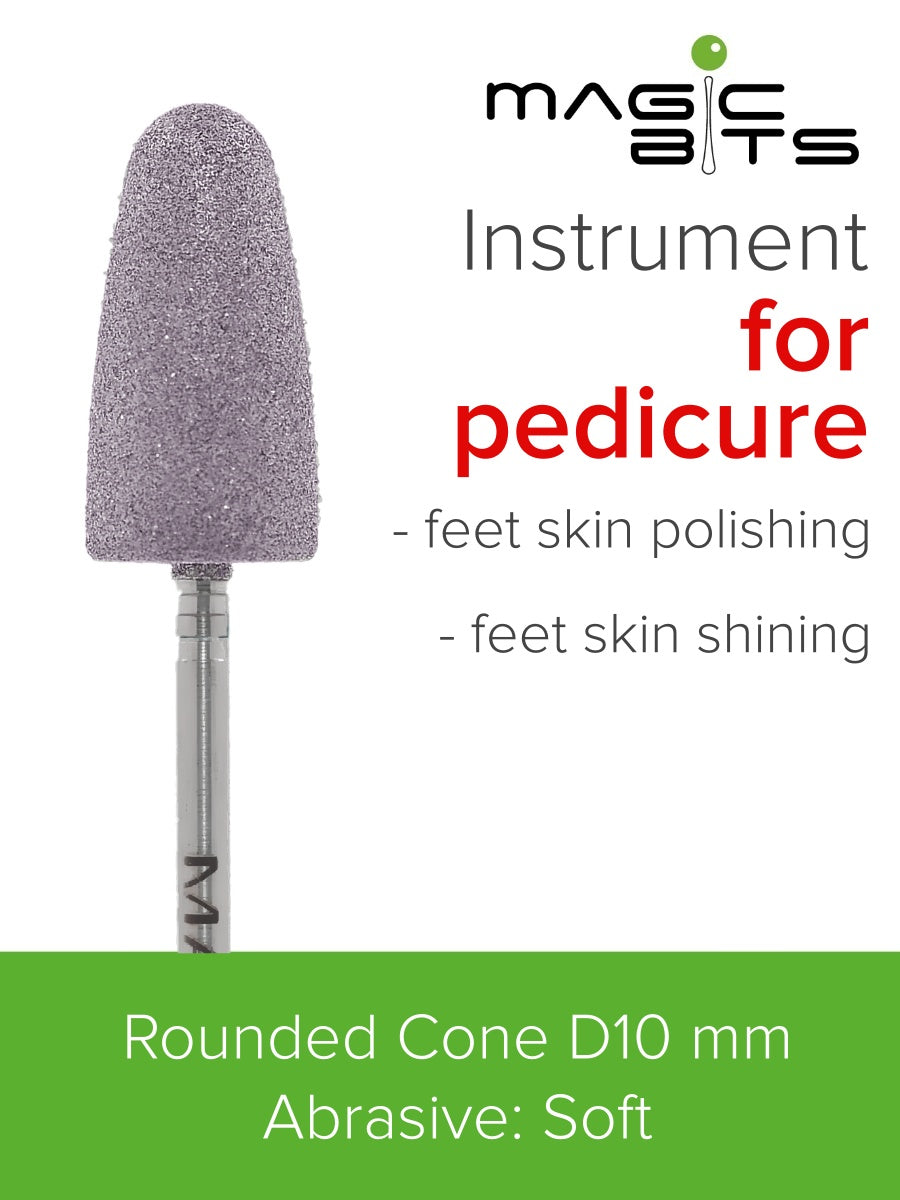 Magic Bits Pedicure Cone D=10 mm