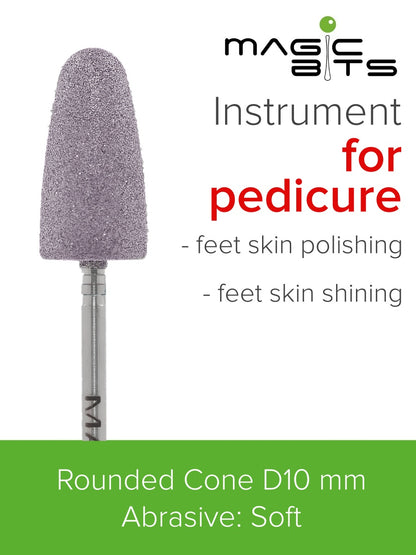 Magic Bits Pedicure Cone D=10 mm