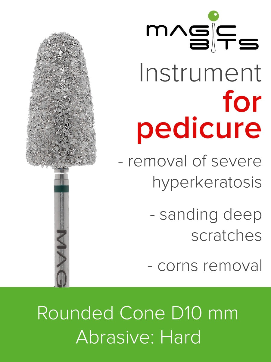 Magic Bits Pedicure Cone D=10 mm