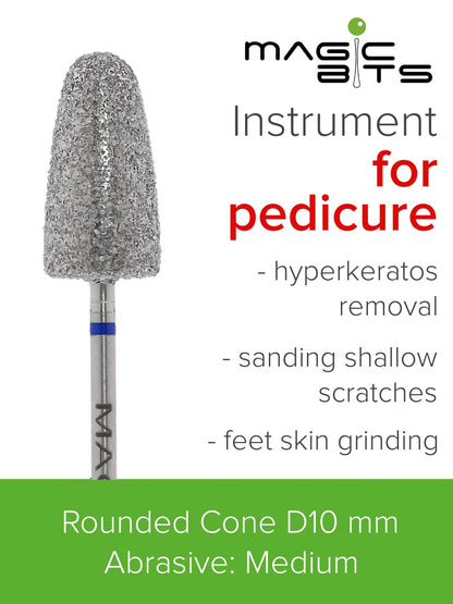 Magic Bits Pedicure Cone D=10 mm